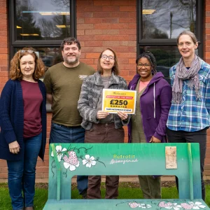 Oakmans £250 donation to Karis Neighbourhood Scheme