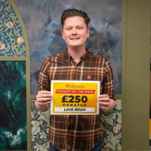 Oakmans £250 donation to LoveBrum