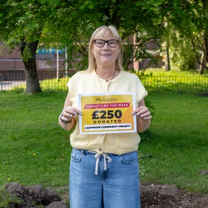 Oakmans £250 donation to Ladywood Community Project