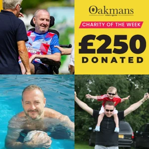 Oakmans £250 donation to Matt Gallagher Foundation